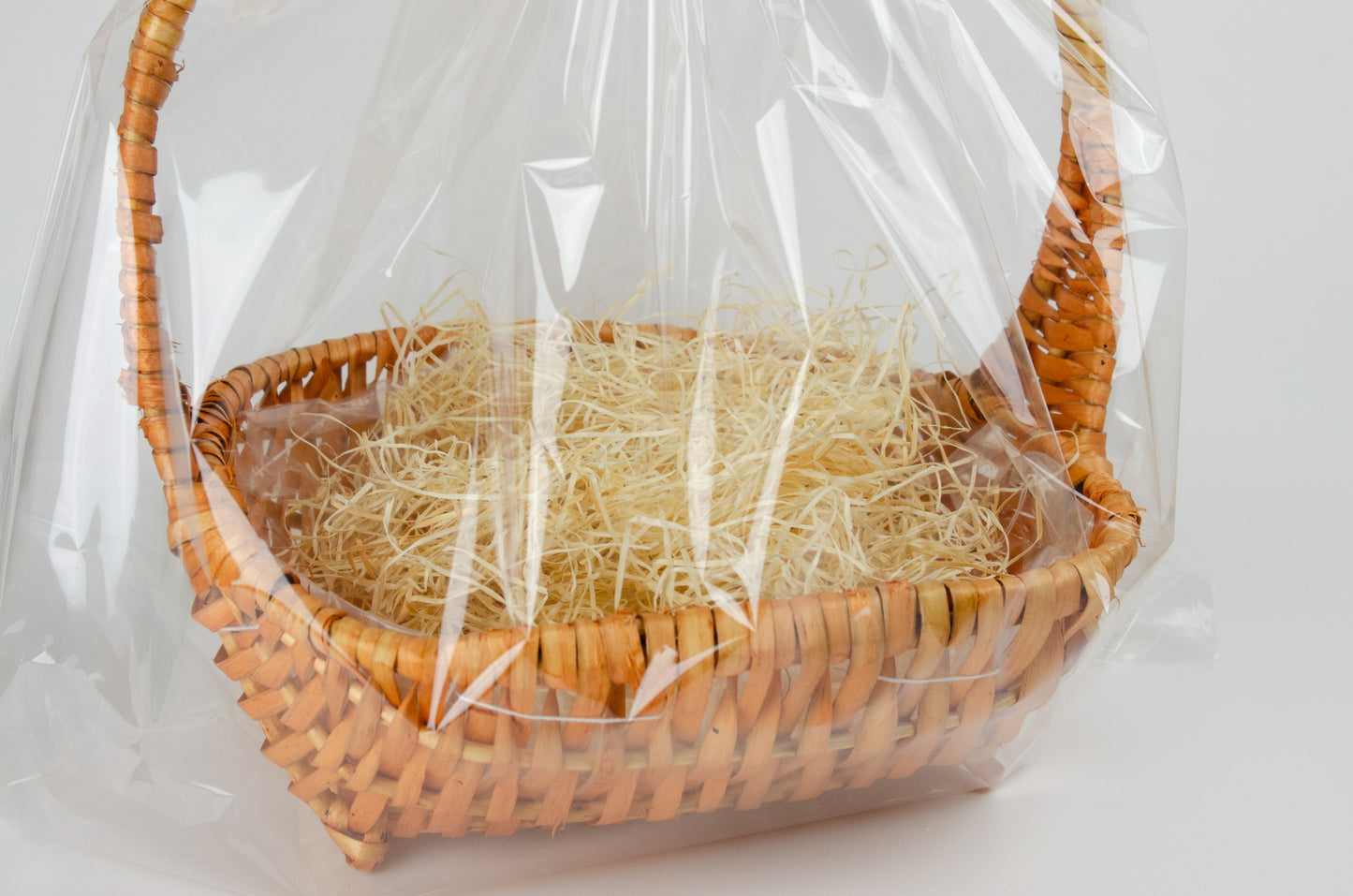 Tom presentkorg | Oval | 33 cm | Naturfärgad | XL korg