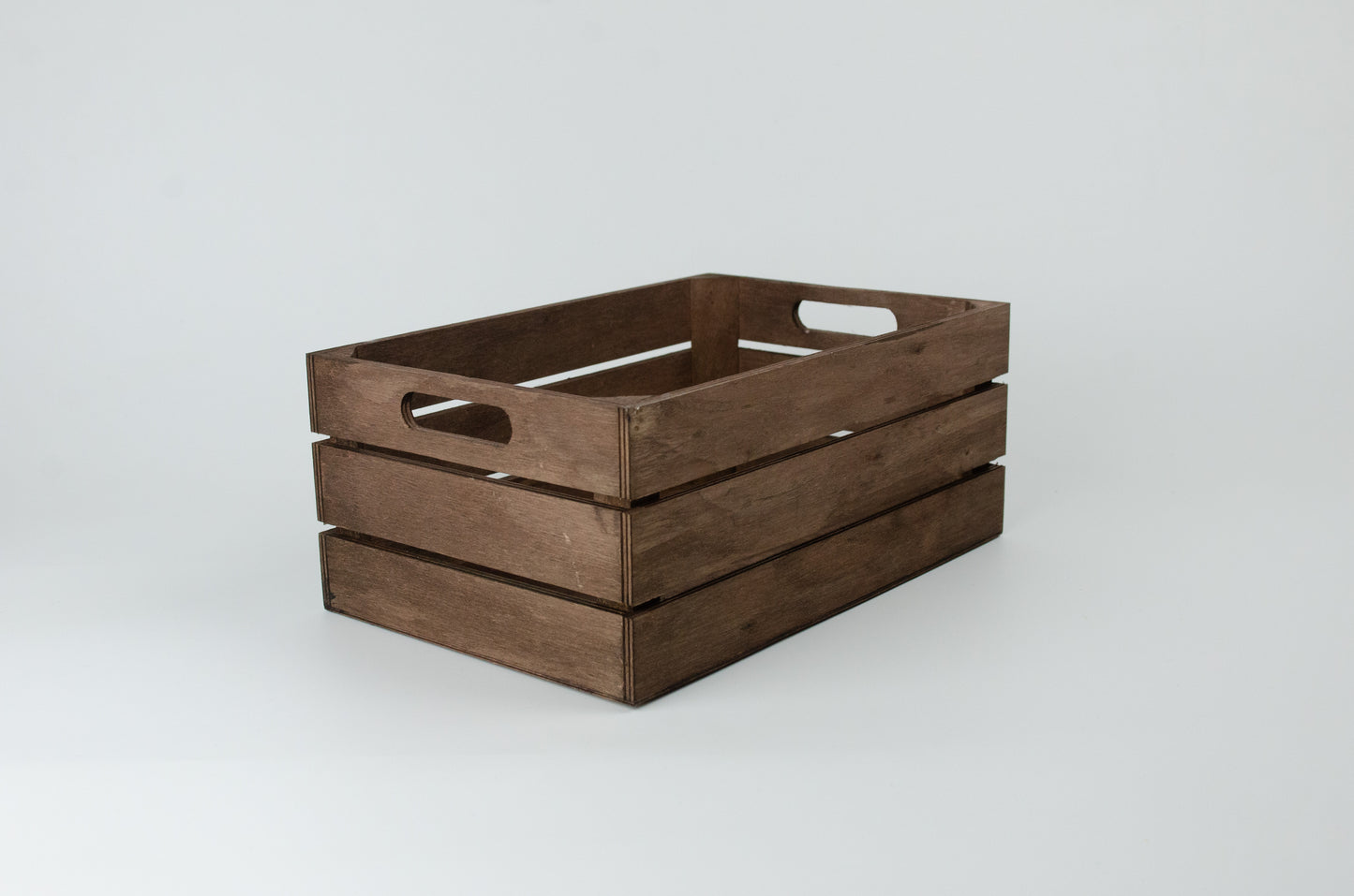 Presentlåda i trä | Rektangulär | 24 cm | Mörk trä