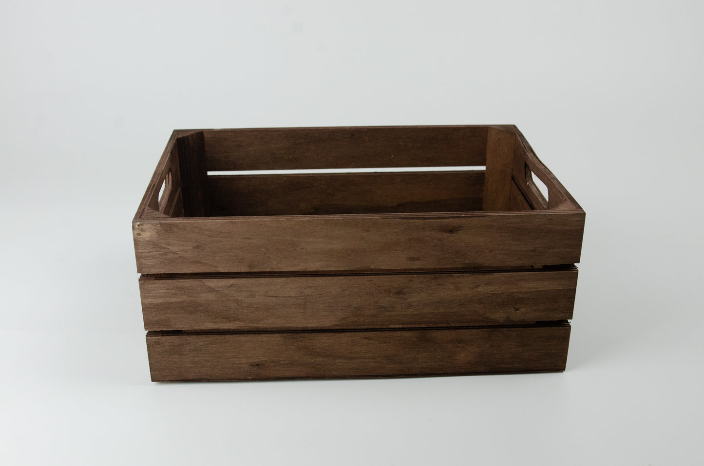 Presentlåda i trä | Rektangulär | 24 cm | Mörk trä