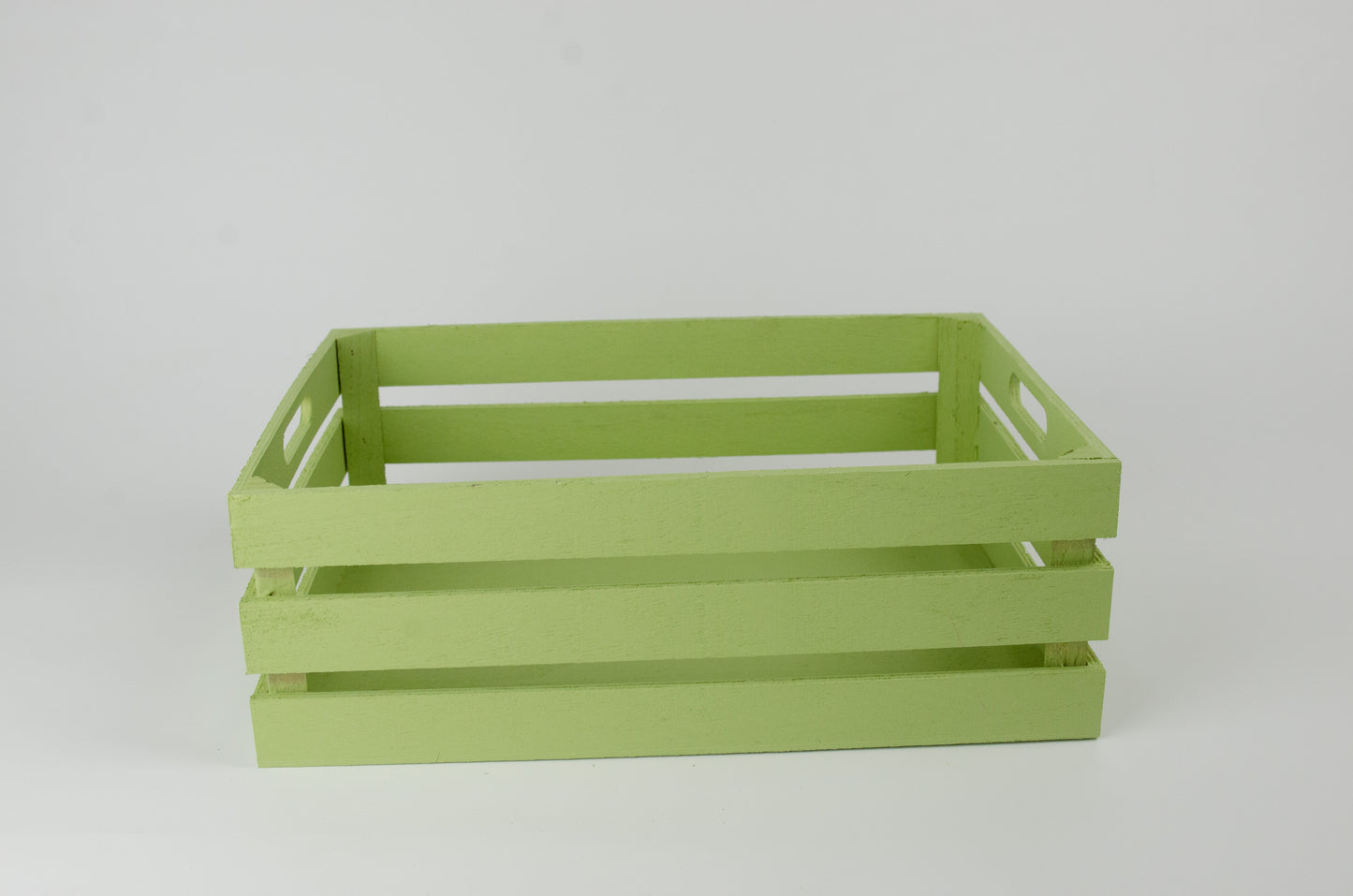 Presentlåda i trä | Rektangulär | 29 cm | Pastell grön