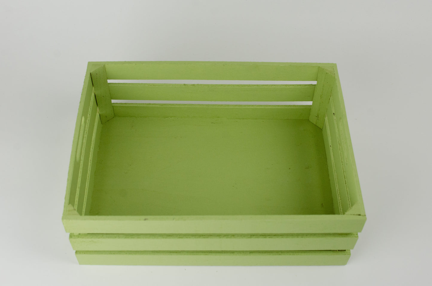 Presentlåda i trä | Rektangulär | 29 cm | Pastell grön