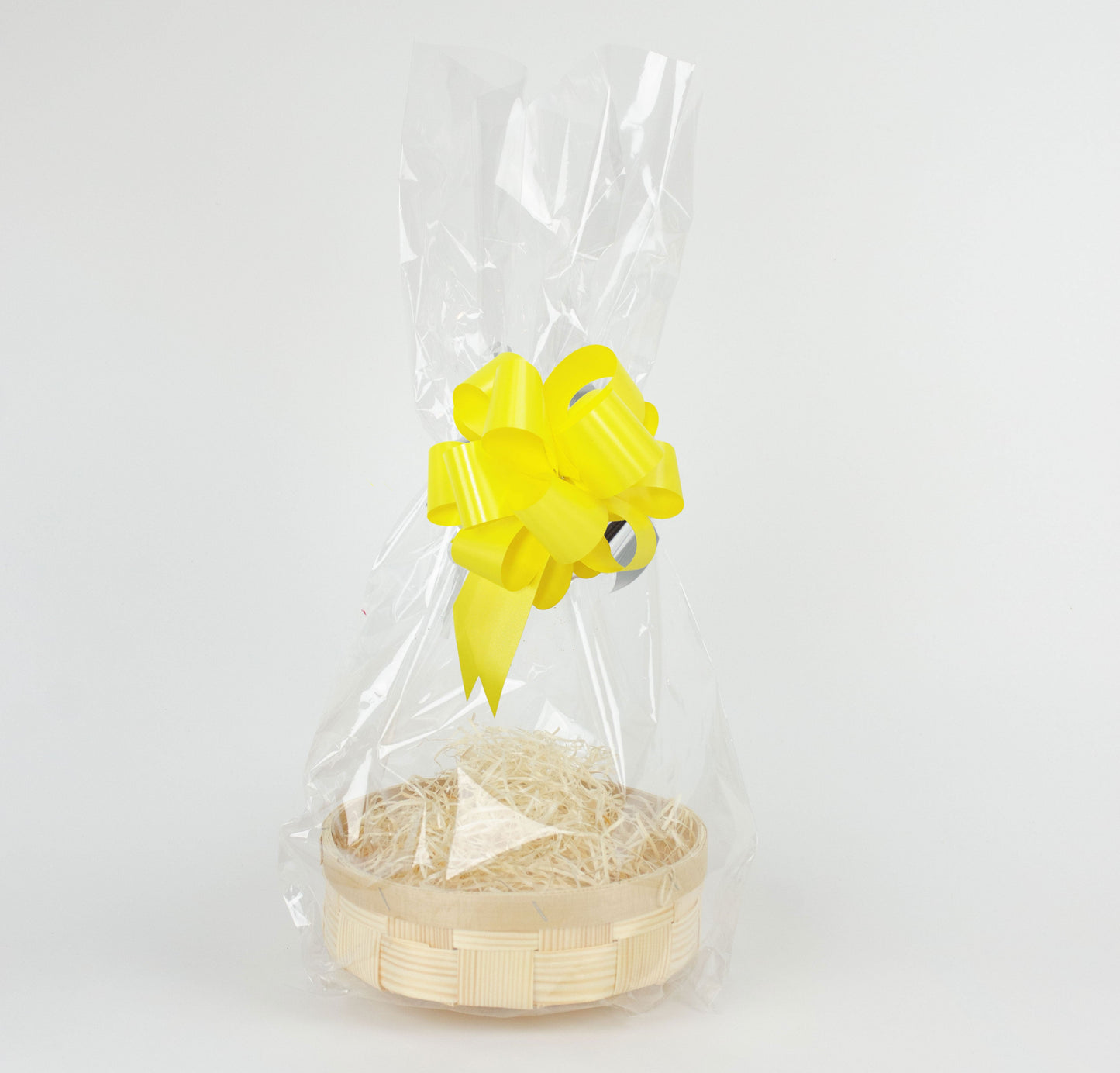 Tom presentkorg | Rund | 20 cm | Naturfärgad | Inklusive träull