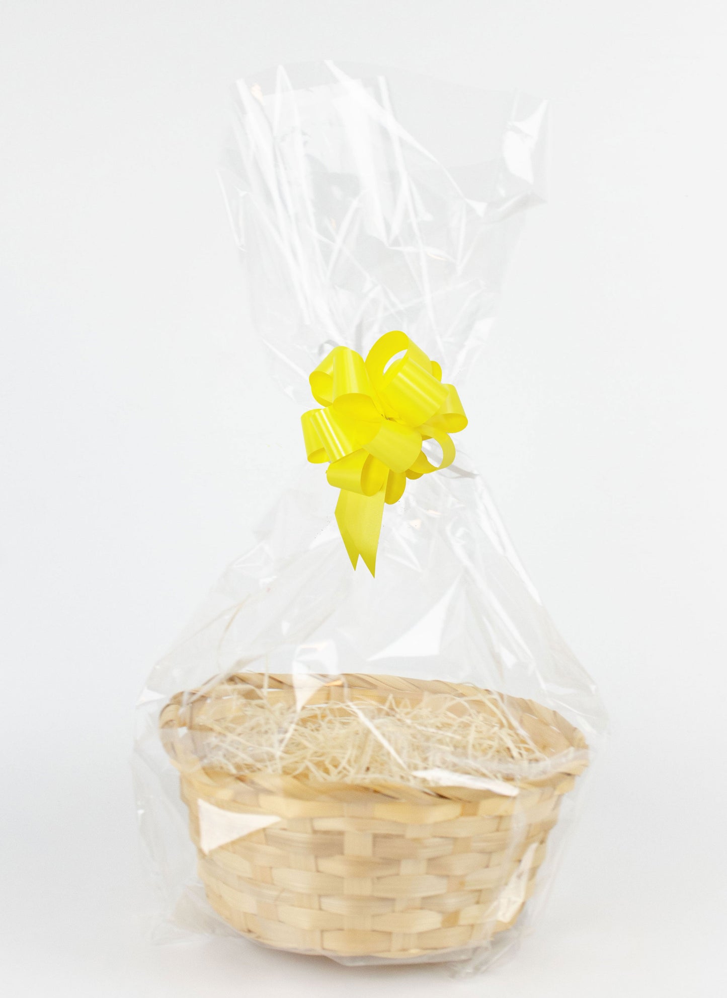 Tom presentkorg | Rund | 22 cm | Naturfärgad | Inklusive träull