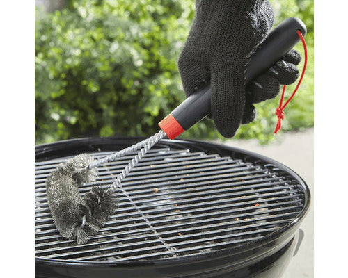 Grillborste WEBER tresidig 30cm