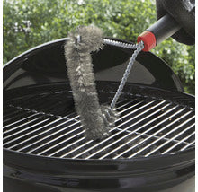 Grillborste WEBER tresidig 30cm