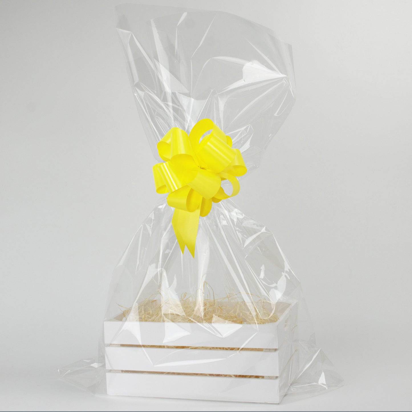 Presentlåda i trä | Rektangulär | 24 cm | Vit