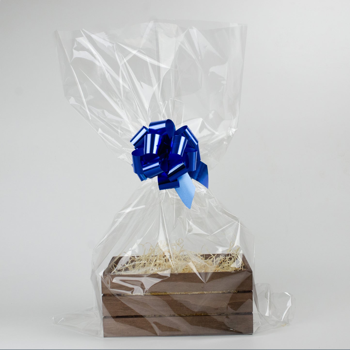 Presentlåda i trä | Rektangulär | 24 cm | Mörk trä