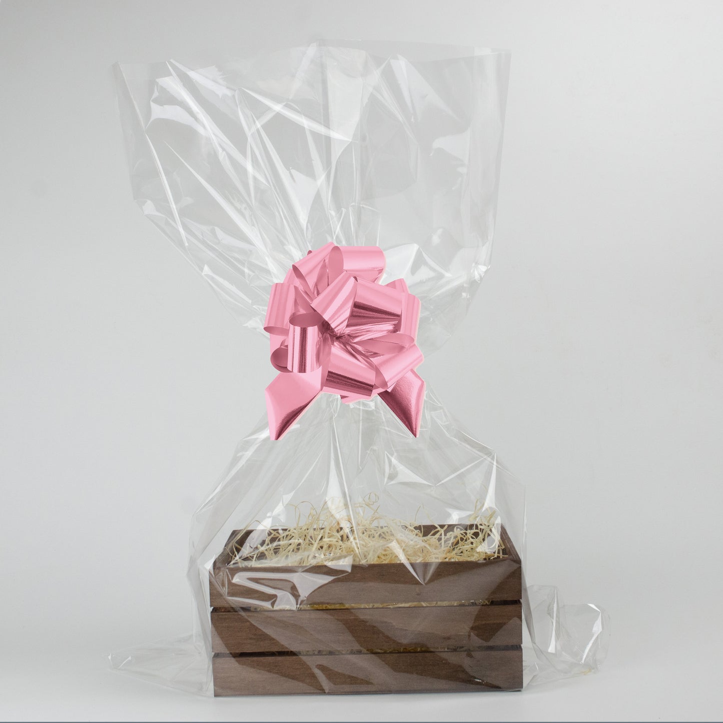 Presentlåda i trä | Rektangulär | 24 cm | Mörk trä