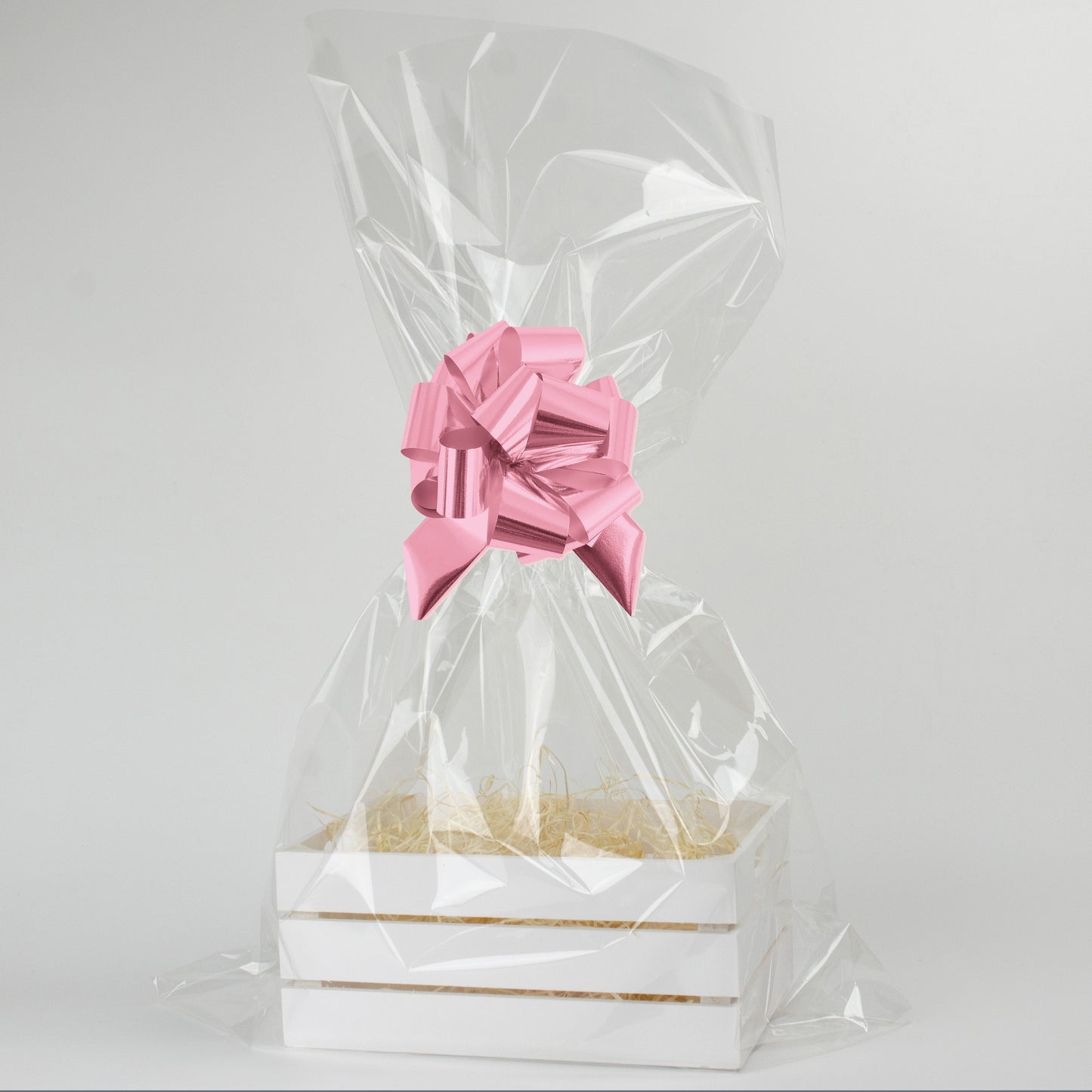 Presentlåda i trä | Rektangulär | 24 cm | Vit