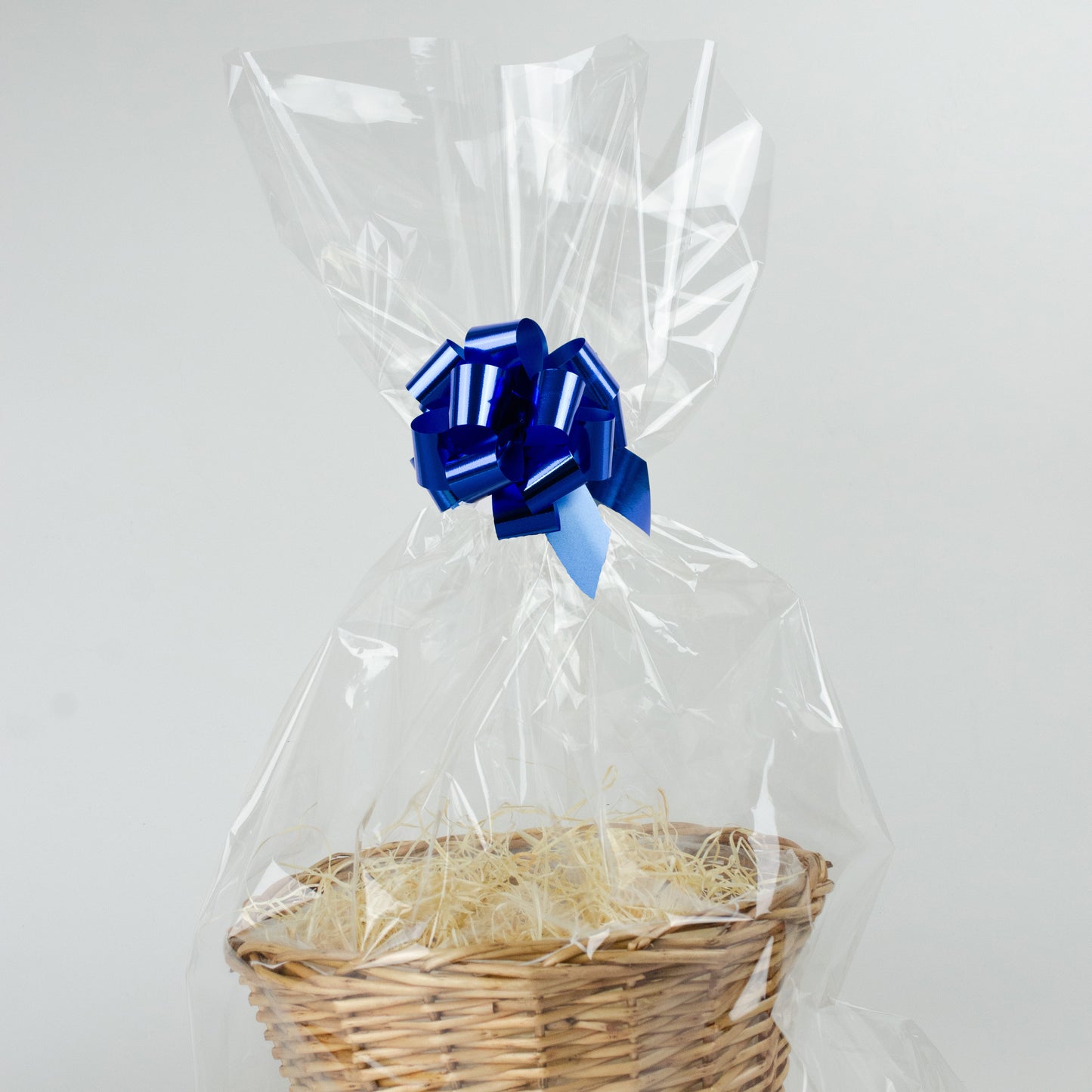 Tom presentkorg |  Rund |  27 cm | Naturfärgad