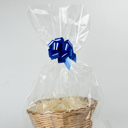 Tom presentkorg |  Rund |  27 cm | Naturfärgad