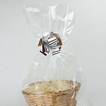 Tom presentkorg |  Rund |  27 cm | Naturfärgad